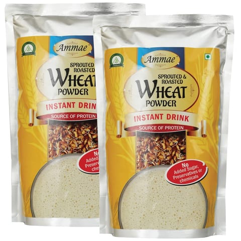 Ammae Sprouted Wheat Powder 400g ( Pack of 2 )