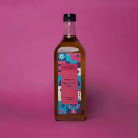 Local Sparrow |Cold Pressed Sesame Oil | 500 ml