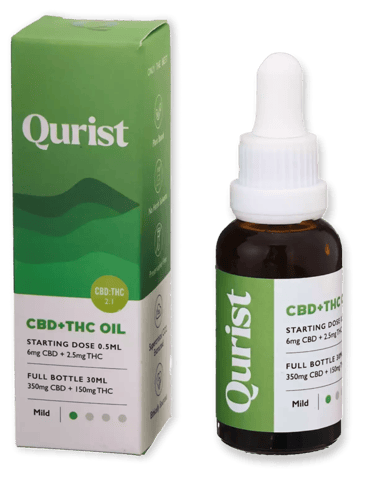 Qurist CBD+ THC Oil-Mild-30ml