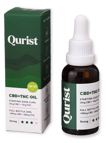 Qurist CBD+ THC Oil-Strong-30ml