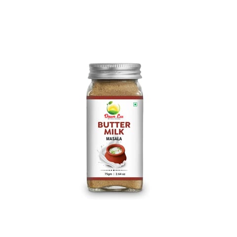 Dawn Lee Butter Milk Masala (75 gms) | Indian Summer Hydrating Drink | Blend of Natural Digestive Spices | No White Salt