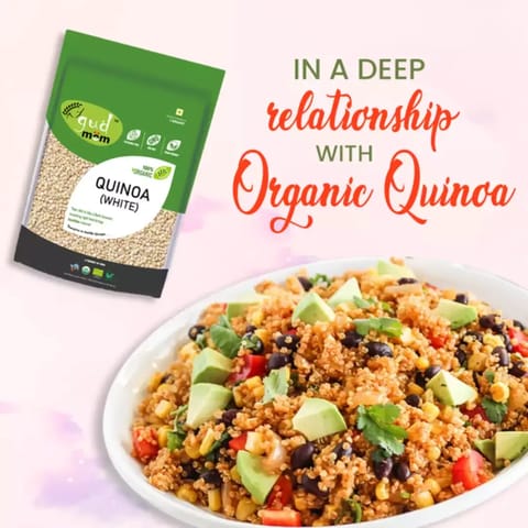 Gudmom Organic Quinoa (White) 500 g ( Pack Of 3 )