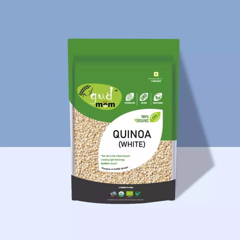 Gudmom Organic Quinoa (White) 500 g ( Pack Of 3 )