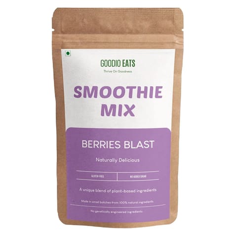 Goodio Eats - Thrive On Goodness Berries Blast Smoothie Mix (150 gms)