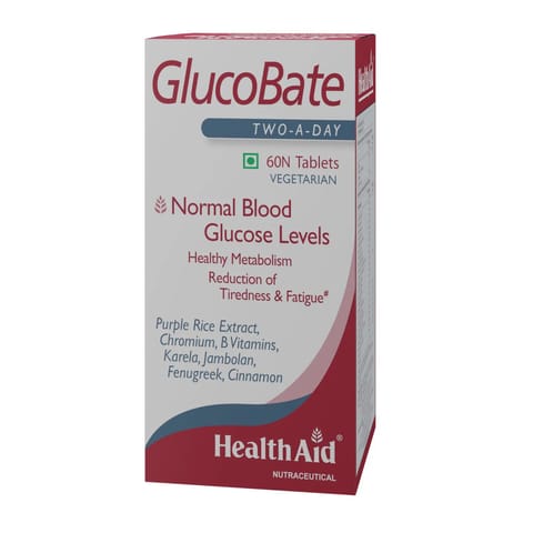 HealthAid Glucobate - 60 Tablets
