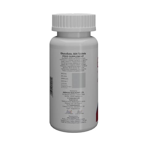 HealthAid Glucobate - 60 Tablets
