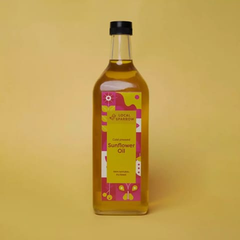 Local Sparrow |Cold Pressed Sunflower Oil | 500 ml