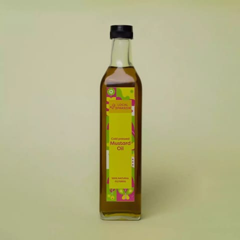 Local Sparrow |Cold Pressed Mustard Oil | 1 litre