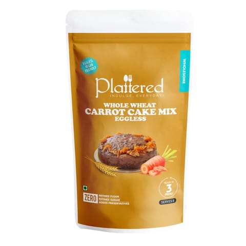 Plattered Whole Wheat Carrot Cake Mix (225g)
