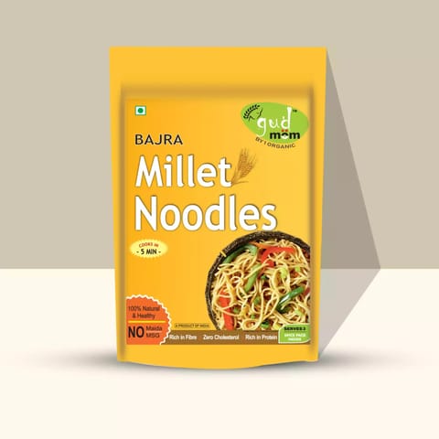 Gudmom Pearl Millet (Bajra) Noodles 180 g ( Pack Of 4 )