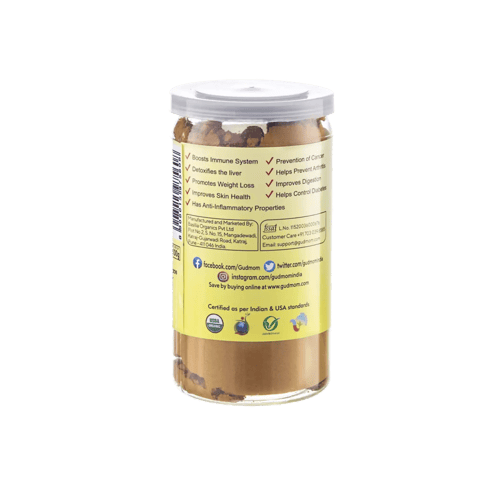 Gudmom Organic Turmeric Powder (Haldi Powder) 100 g ( Pack Of 4 )