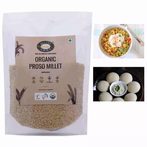 Millet Amma Unpolished Organic Proso Millet | 1kg