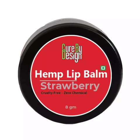 Hemp Lip Balm Strawberry 8gm