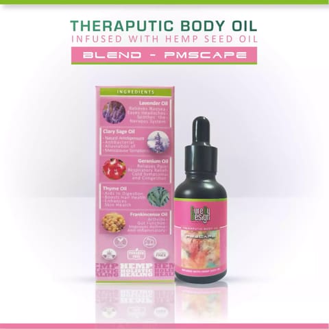 Cure By Design Therapeutic Healing Blend - PMScape 30ml