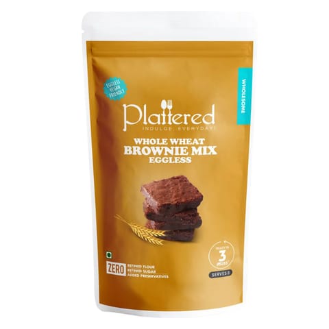 Plattered Whole Wheat Brownie Mix (240g)