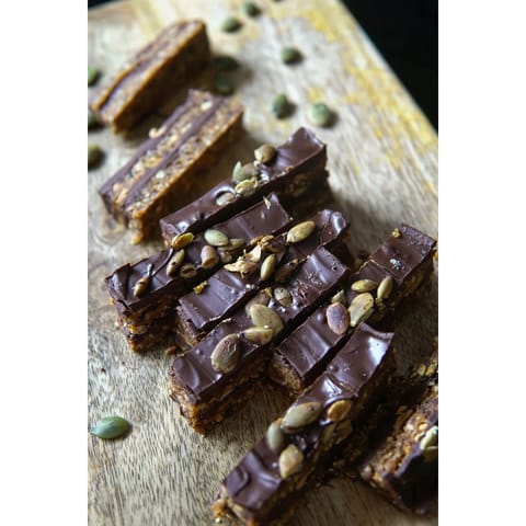 O! Fudge Vegan Choco Almond Bars 250 gms