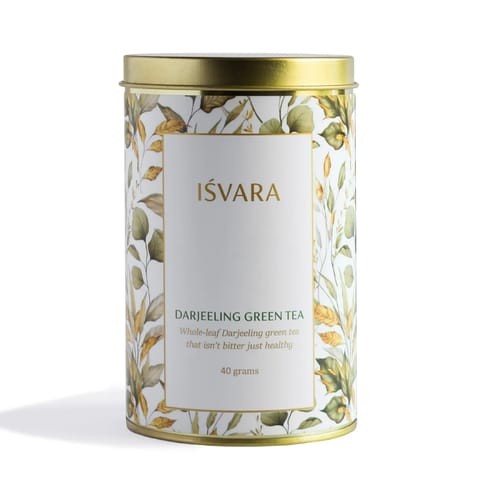 Isvara Darjeeling Green Tea | 40 Servings (40 gms)