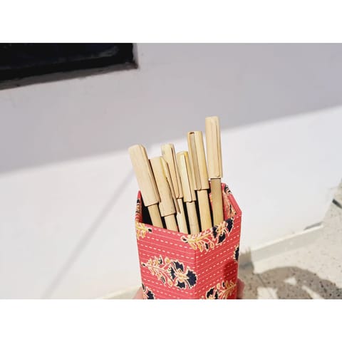 Biji Naturals Bamboo Pen With Cap