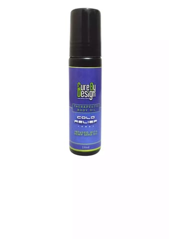 Cure By Design Therapeutic Healing  Roll on - Cold Relief 10ml
