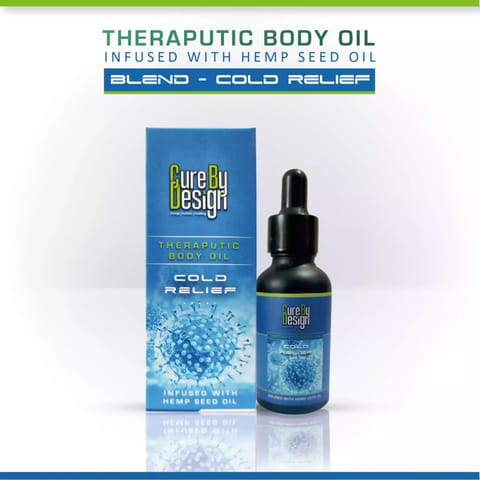 Cure By Design Therapeutic Healing Blend - Cold Relief 30ml