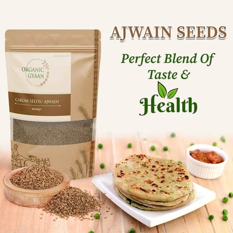 Organic Gyaan Ajwain / Carom Seeds (250 gms)