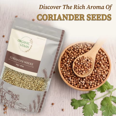 Organic Gyaan Coriander (Dhaniya) Seeds Whole (200 gms)