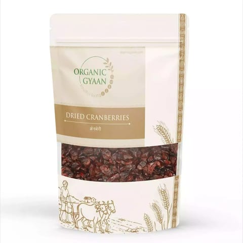 Organic Gyaan Organic Dried Cranberries 250g