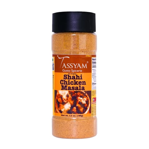 Tassyam Organics Shahi Chicken Masala, 100g  | Herbs & Spices, No Preservatives, Fillers & Sugar