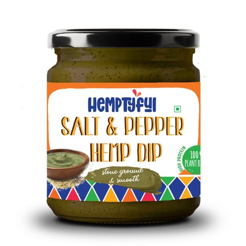 Hemptyful Salt & Pepper Hemp Dip 180gm