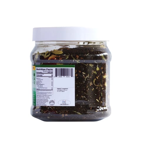 Tassyam Organics Strong Assam Cardamom Tea 350g Jar | NEW & IMPROVED Kerala Elaichi