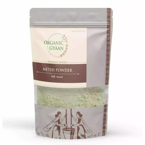 Organic Gyaan Organic Fenugreek Powder / Methi (100 gms)