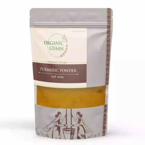 Organic Gyaan Haldi Powder / Turmeric Powder 500g