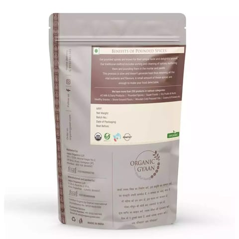 Organic Gyaan Haldi Powder / Turmeric Powder 500g