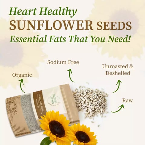 Organic Gyaan Organic Sunflower Seeds (100 gms)