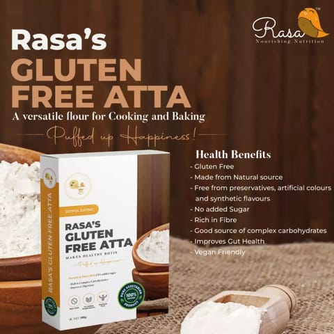 Rasa's Multilmillet Gluten Free Atta- 100*3 300 Gms