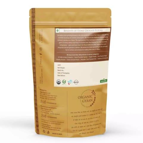 Organic Gyaan Barley Flour / Jau Ka Atta 1kg