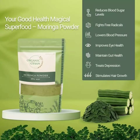 Organic Gyaan Moringa Powder (100 gms)