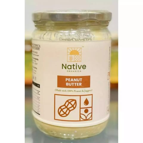 Native Organica Peanut Butter 500 gms