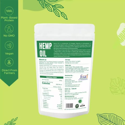 Healing Leaf Hemp Oil for Pets, 90ml