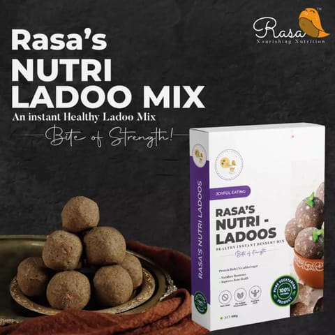 Rasa's Nutri Ladoo Dessert Mix - 100*3 300 gms