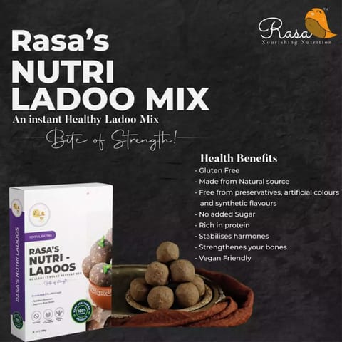Rasa's Nutri Ladoo Dessert Mix - 100*3 300 gms