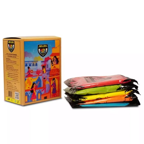 Traditional Holi Colours | Non-Toxic Gulal 250g