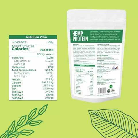 Healing Leaf Hemp Protein Powder for Pet 100gms