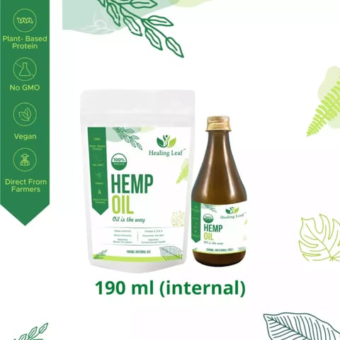 Healing Leaf Internal Hemp Internal Oil 200 ml