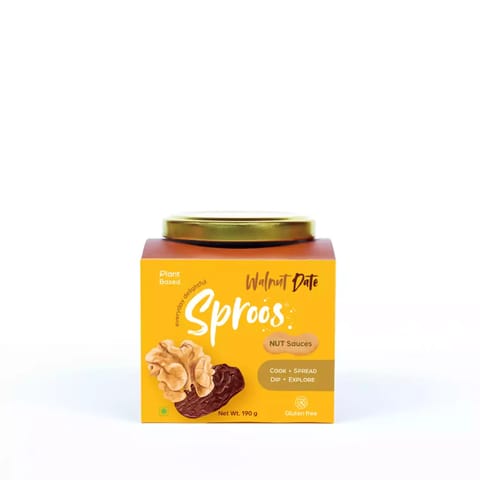 Sproos Walnut Date Nut Sauce 190 gms