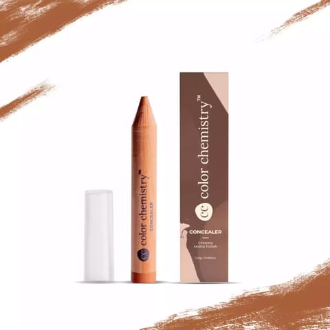Color Chemistry Cream Concealer, Matte Finish, Lightweight, Buildable Coverage - Savanna  CO02