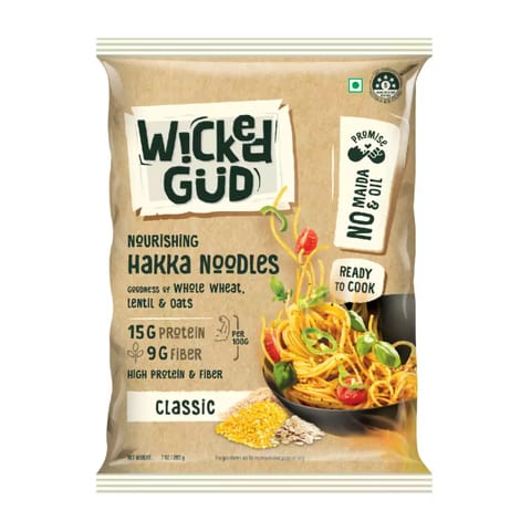 WickedGud Hakka Noodles (200gm x 3)