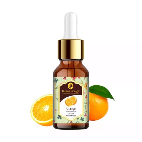 Passion Indulge Orange Essential Oil for Glowing Skin and Anti-Aging -10ml | Natural & Vegan
