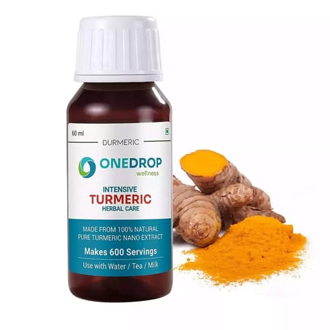 Durmeric Onedrop Colourless Haldi Drops (60 ml) (D-Turmeric-60 ml)