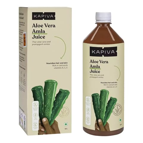 Kapiva Aloe + Amla Juice 1 Ltr
